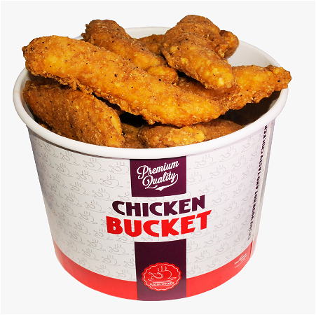 Bucket Crispy Chickenstrips