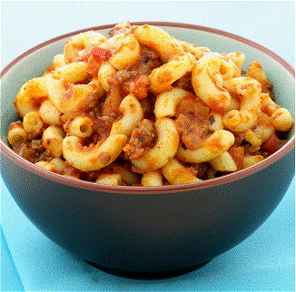 Macaroni bolognese