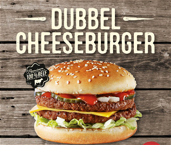 Dubbel cheese burger