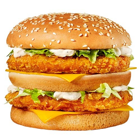 Double chickenburger