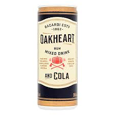 Bacardi Oakheart & Cola