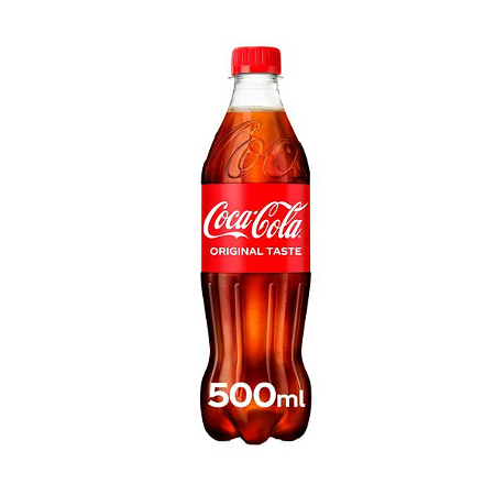 Fles coca-Cola original taste 500ml