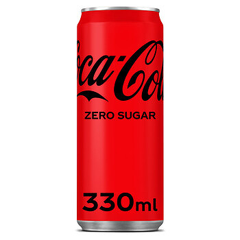Blik coca-Cola zero sugar 