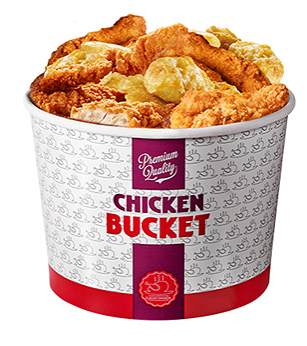Family chicken bucket medium