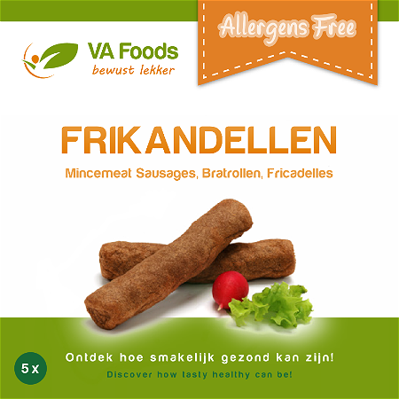 Allergens free frikandel 