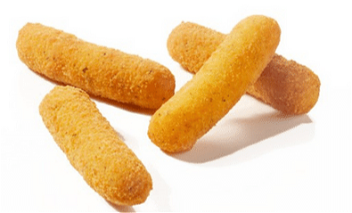 Mozzarella sticks 4 stuks