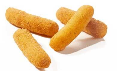 Mozzarella sticks 8 stuks
