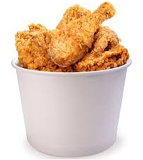 Bucket hot wings