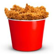 Bucket crispy strips