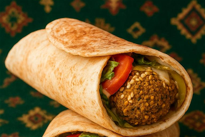 Falafel wrap orginal