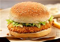 Vega Crispy Chick’n Burger 