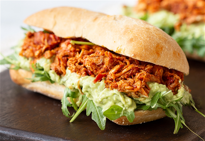  stokbroodje mex kip huisgemaakt