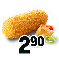Pikante Kip Croquette