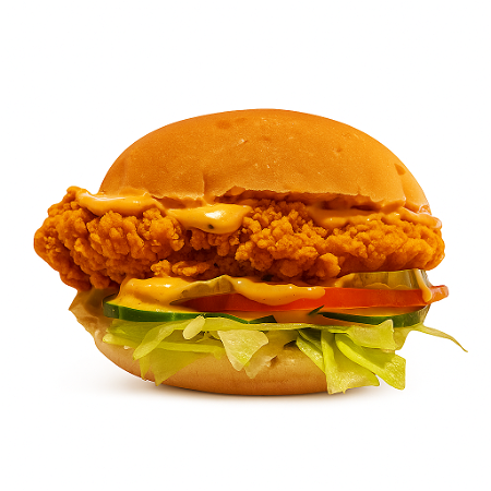 Crunchy filetburger 
