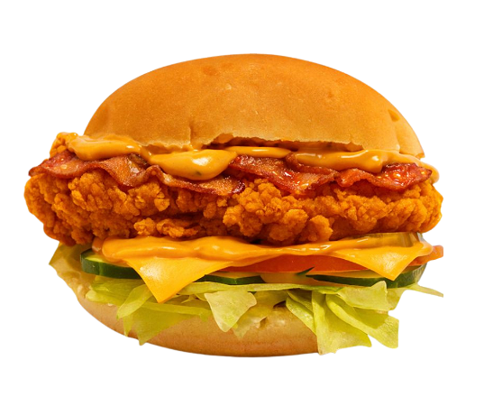 Chicken cheeseburger 