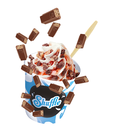 Shuffle Aardbei Kitkat