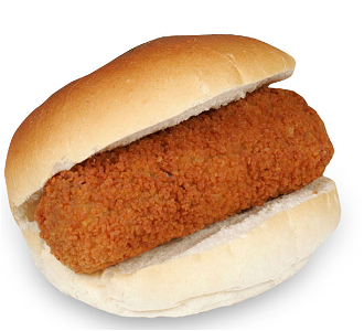 Broodje kwekkeboom kroket