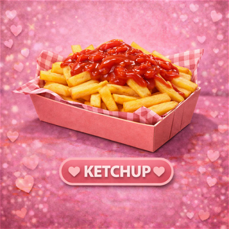 Patat Ketchup Groot