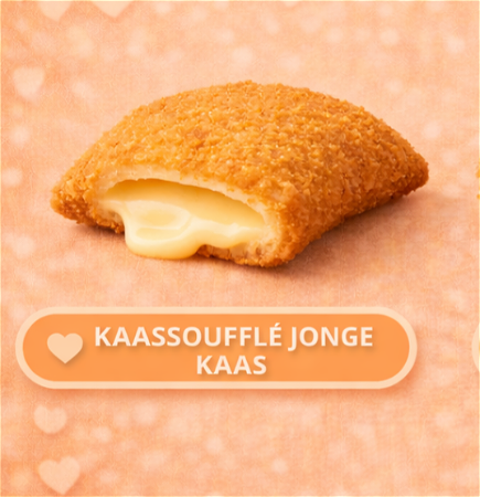 Kaassoufflé jonge kaas