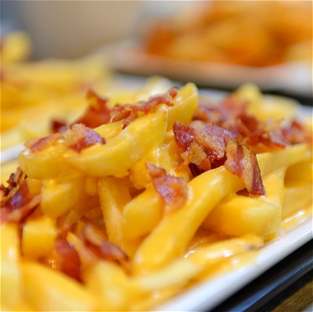 Groot  frites cheese bacon