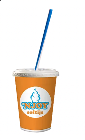 Kleine milkshake chocolade 