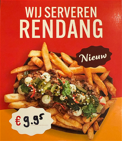 Frietje Rendang