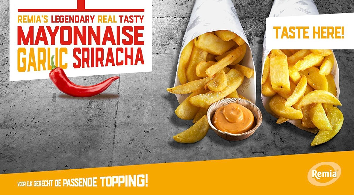 Frietje Srirachamayonaise 