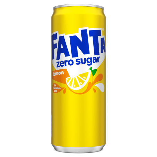 Fanta lemon no sugar 330ml