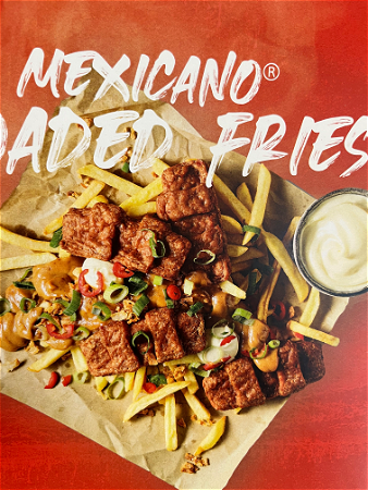 mexicano loaded fries ACTIE！！