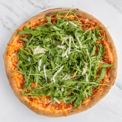 Pizza rucola e gorgonzola