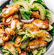 Crunchy chicken salade