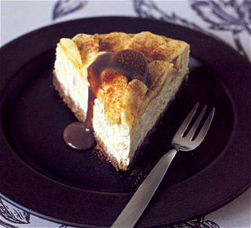 Banoffee baked cheesecake