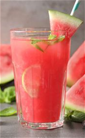 Homemade lemonade watermeloen