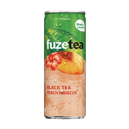 Fuze Tea Black Tea Peach Hibiscus 25cl