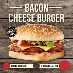 Bacon cheeseburger