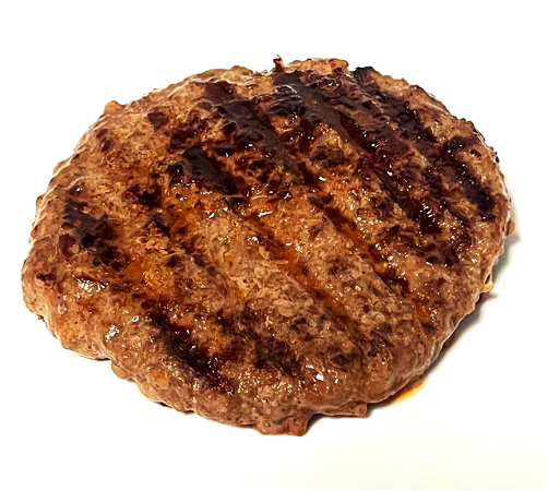 Hamburger plane; zonder brood, saus en ui