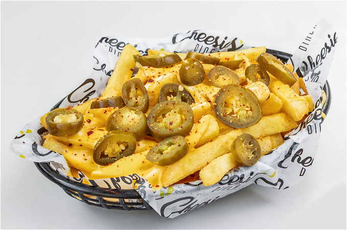 Jalapeno cheese fries 