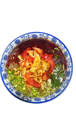 Tomato & Egg Noodles  西红柿鸡蛋面