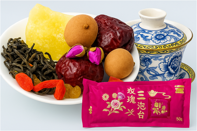 Sanpao Tea · 三泡台（玫瑰）