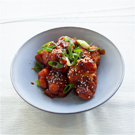 Fried cauliflower RED PEPPER