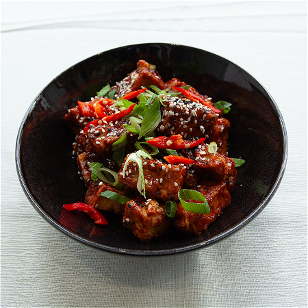 Fried tofu HOT RED PEPPER