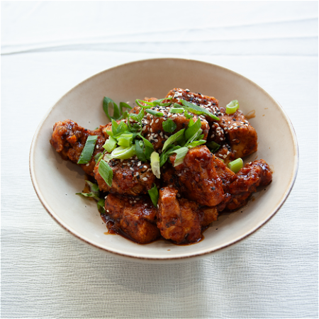 Fried tofu SOYA/GARLIC