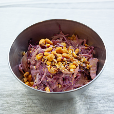 Huisgemaakte koolsalade