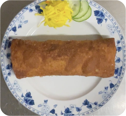 Vegetarische loempia