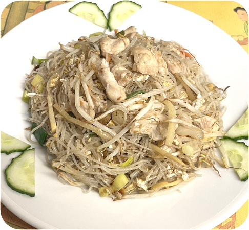 Mihoen/Chinese Bami met kip