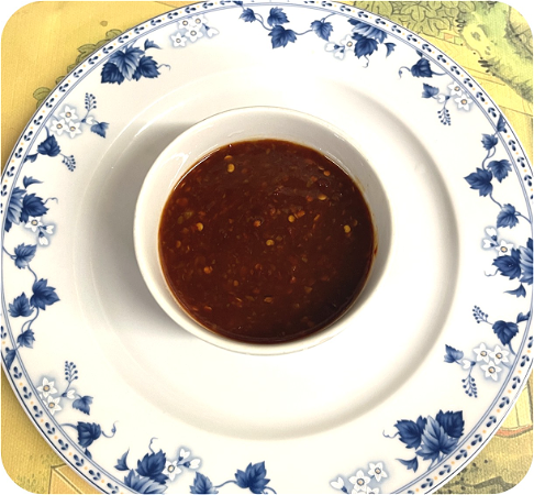 Sambal Chinese Muur -grote beker (=3x kleine beker)