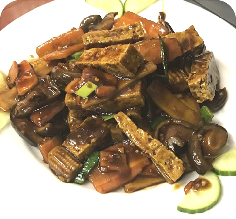 Tau fu met Chinese champignons (VEGA)