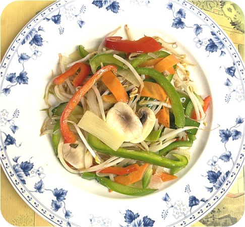 Vegetarische tjap tjoy (VEGA)