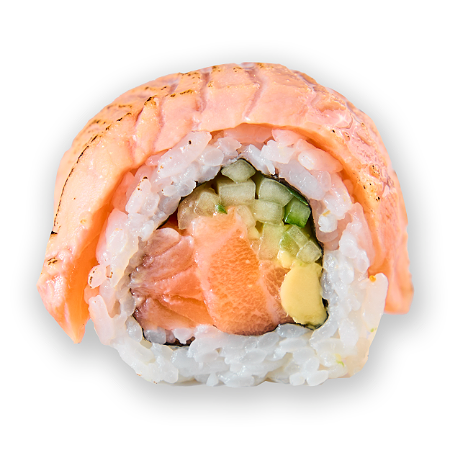 Double salmon roll