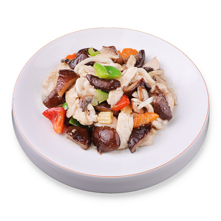 Chinese champignons kip